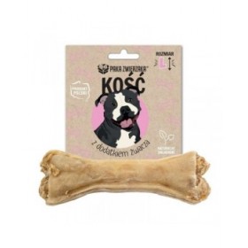 Snack per Cani Paka Zwierzaka Bone with tripe additive L 13,5 cm Carne di manzo e vitello 70 g