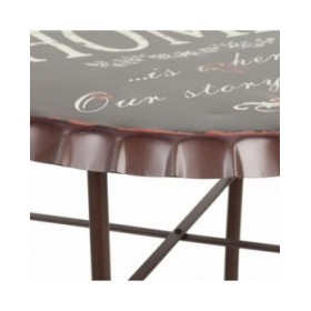 Tavolo Alexandra House Living Nero 60 x 71 x 60 cm