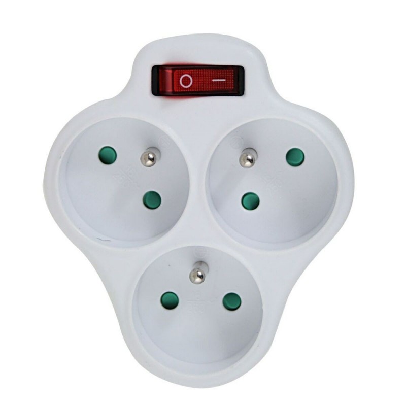 Adattore con prese Esperanza ELK304W 3 Prese