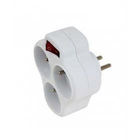 Adattore con prese Esperanza ELK304W 3 Prese