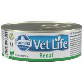 Cibo per gatti Farmina Vet Life Diet Renal  Pollo Patate 85 g
