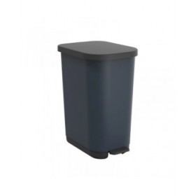 Secchio della spazzatura Rotho Ribo Blue Azzurro Plastica 35 L