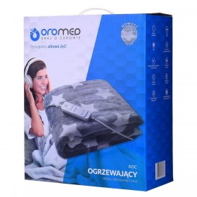 Coperta Elettrica Oromed Bianco Grigio