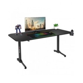 Scrivania Gaming Huzaro HZ-Hero 4.7 Nero Legno MDF 160 x 75 cm
