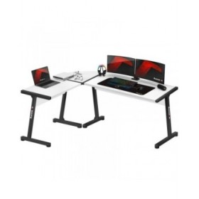 Scrivania Huzaro HZ-Hero 6.0 Bianco Acciaio Fibra di carbonio 178 x 4 x 112 cm