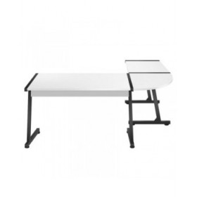 Scrivania Huzaro HZ-Hero 6.0 Bianco Acciaio Fibra di carbonio 178 x 4 x 112 cm