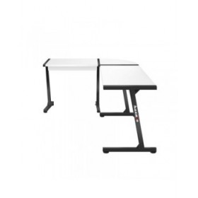 Scrivania Huzaro HZ-Hero 6.0 Bianco Acciaio Fibra di carbonio 178 x 4 x 112 cm