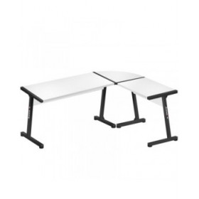 Scrivania Huzaro HZ-Hero 6.0 Bianco Acciaio Fibra di carbonio 178 x 4 x 112 cm