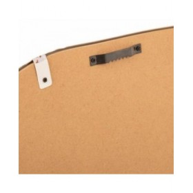 Specchio da parete Alexandra House Living Nero 72 x 5 x 82 cm Rettangolare