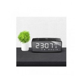 Orologio-Sveglia Greenblue 62917 Nero Grigio Monocromatica Nero/Grigio