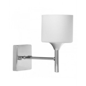 Applique da Parete Activejet AJE-MIRA 1P Bianco Argentato Metallo 40 W 23 x 21,5 x 11,5 cm (1 Pezzi)