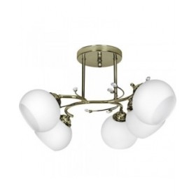 Lampadario Activejet Irma Bianco Metallo 40 W Moderno 230 V 50,9 x 28 x 46 cm