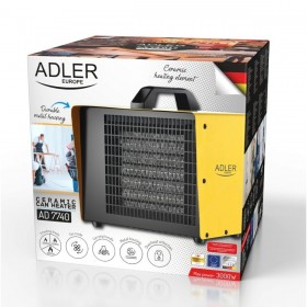 Termoventilatore Portatile Adler AD 7740 Giallo 3000 W