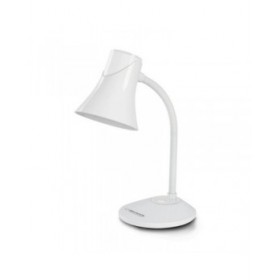 Lampada da scrivania Esperanza ELD111W Bianco Nero Plastica 12 W