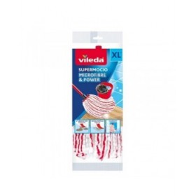 Ricambio Vileda Microfibre & Power Spazzolone Fibra (1 Unità)