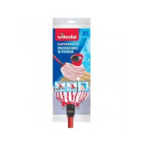 Ricambio Vileda Microfibre & Power Spazzolone Fibra (1 Unità)
