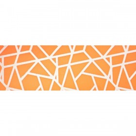 Collare per Cani Kerbl 80100 Nero Arancio Stampa 45 cm 36 cm