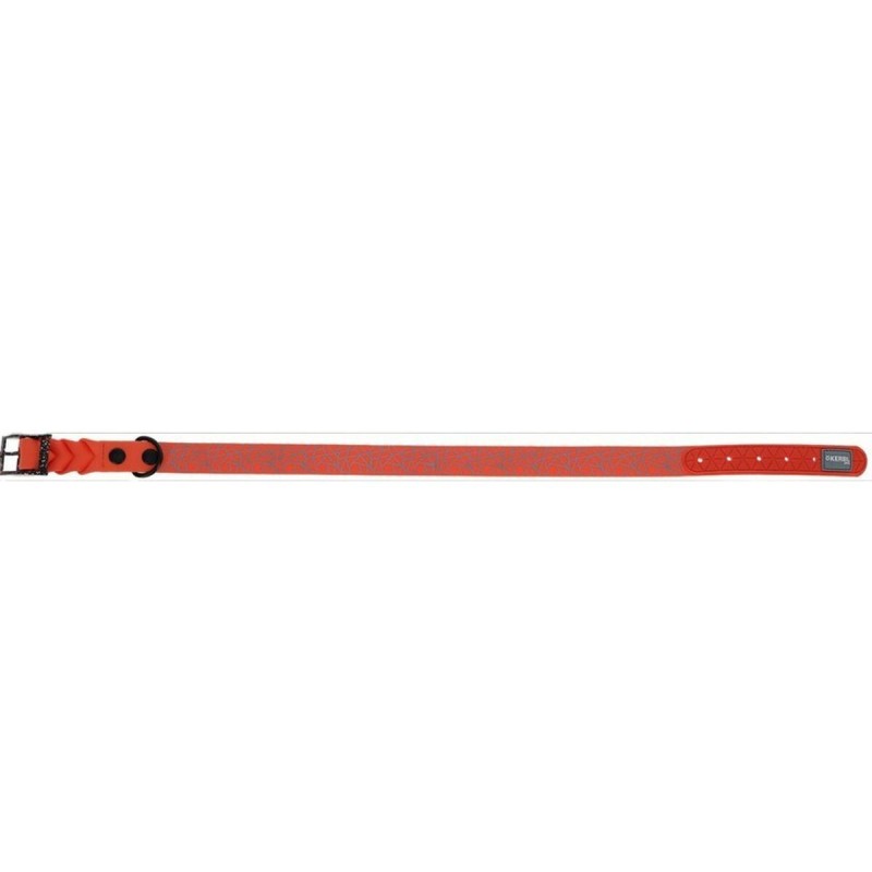 Collare per Cani Kerbl 80102 Nero Arancio Stampa 65 cm 56 cm (3 Unità)