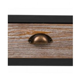 Scaffale Alexandra House Living Marrone Legno Metallo Ferro 121 x 40 x 80 cm