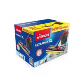Spazzolone Vileda Ultramax XL Box Nero Rosso Microfibra