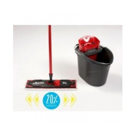 Spazzolone Vileda Ultramax XL Box Nero Rosso Microfibra