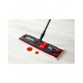 Mop with Bucket Vileda Ultramat Turbo XL Nero Rosso Microfibra