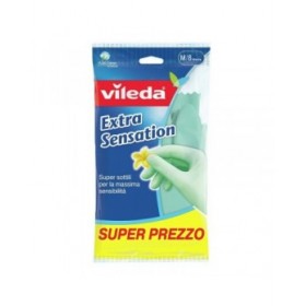 Guanti Vileda Extra Sensation M Detergente (1 Unità)