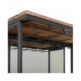 Stand Espositore Alexandra House Living Ferro Legno di abete ø 8 x 19 cm 42 x 182 x 80 cm