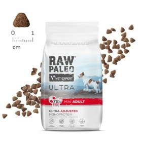 mangime VETEXPERT Raw Paleo Ultra Mini Adult Beef Carne di vitello 8 kg