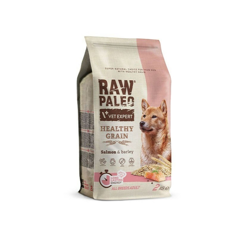 mangime VETEXPERT Raw Paleo Healthy Grain Adult Salmone 10 kg