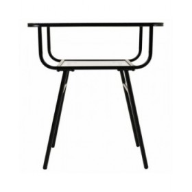 Comodino Alexandra House Living Nero 35 x 65 x 60 cm