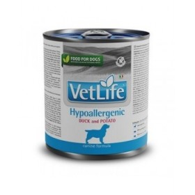 Cibo umido Farmina Vet Life Hypoallergenic Anatra Maiale Patata dolce 300 g