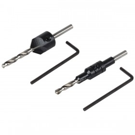 Set di trapani Wolfcraft 2498000