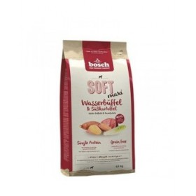Io penso BOSCH Soft Maxi Adulto Carne di manzo e vitello Búfalo Patata dolce 12,5 Kg