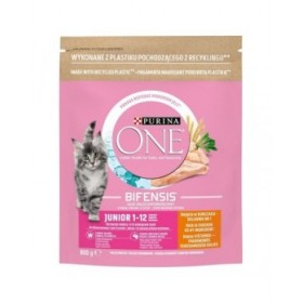 Cibo per gatti Purina One Bifensis Junior Pollo 800 g