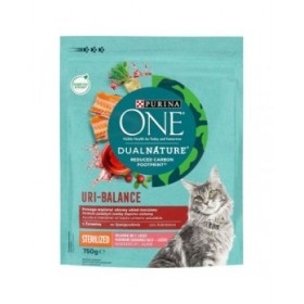Cibo per gatti Purina Dual Nature Uri-Balance Sterilized Adulto Salmone 750 g