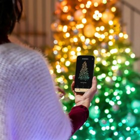 Ghirlanda di Luci LED Twinkly TWKC100RGB-T Natale Multicolore
