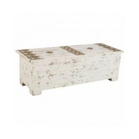 Scatola-Portagioie Alexandra House Living Bianco Verde Ottone Legno MDF 15 x 10 x 36 cm 3 cassetti