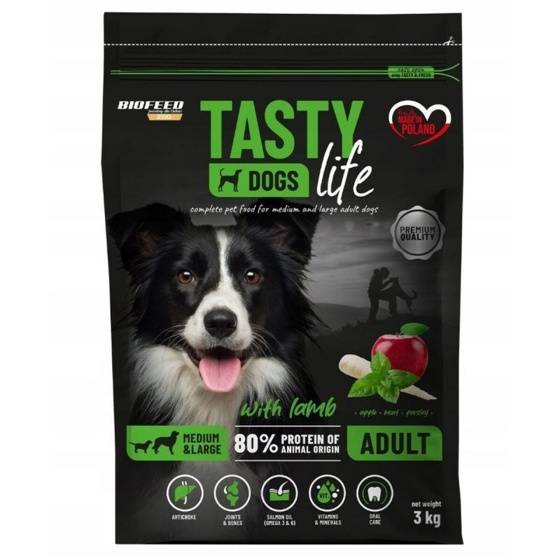 mangime Biofeed Tasty Life Agnello 3 Kg