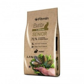 Cibo per gatti Fitmin Purity Senior Anziano Pollo Agnello Coniglio 1,5 Kg