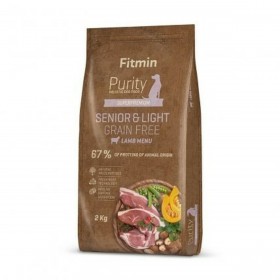 mangime Fitmin Purity Grain free Senior & Light Lamb Anziano Agnello 2 Kg
