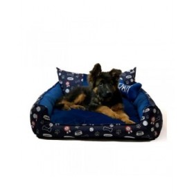Letto per animali domestici GO GIFT L Rosso Granato 90 x 16 x 50 cm