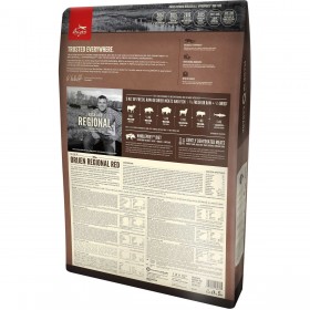 mangime Orijen Regional Red Adulto Carne di vitello Agnello Maiale 11,4 Kg