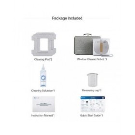 Robot Pulisci Vetri Intelligente ECOVACS Winbot W1 PRO 650 mAh
