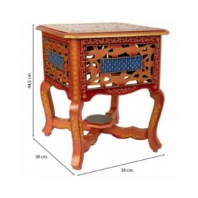 Comodino Alexandra House Living 38 x 44 x 38 cm