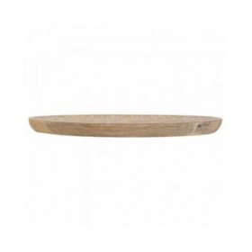 Centrotavola Alexandra House Living Bianco Naturale Legno di mango 19 x 3 x 38 cm