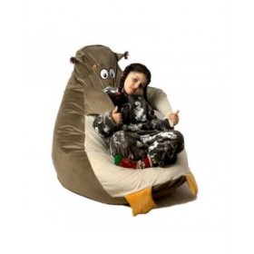 Puff GO GIFT Beige Bronce Oxford 130 x 90 cm