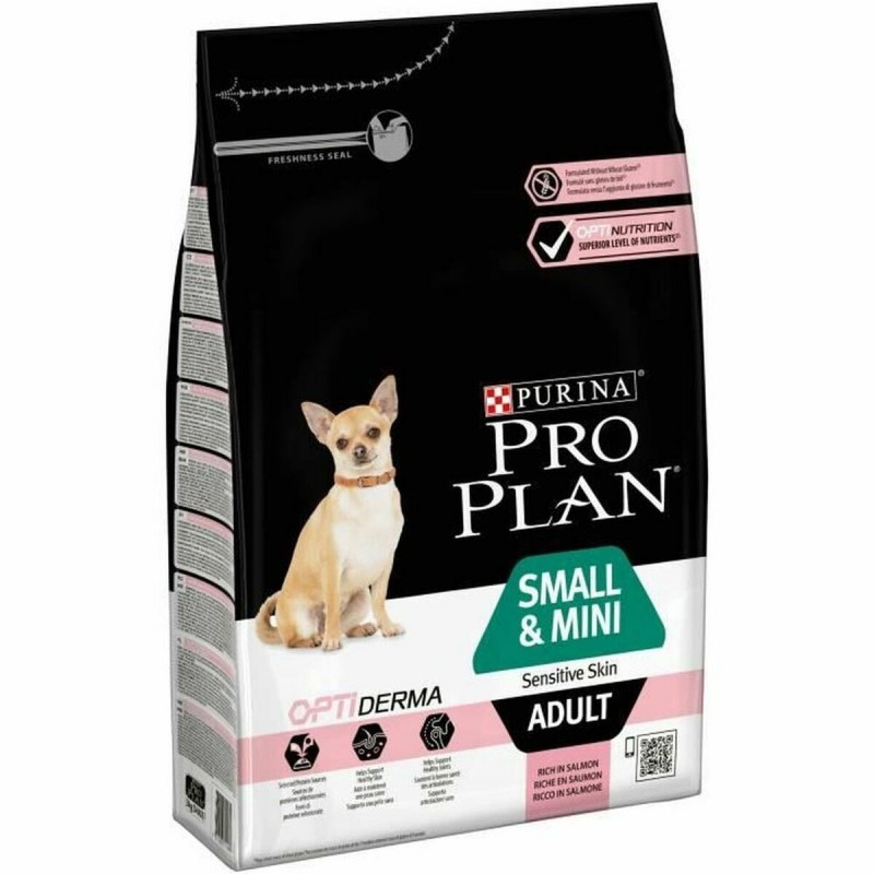 mangime Purina Small & Mini Adult Adulto Salmone Pesce 3 Kg