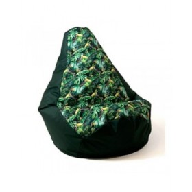 Puff GO GIFT Nero 130 x 90 cm Pera