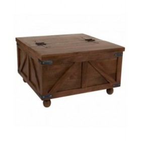 Baule Alexandra House Living 76 x 45 x 76 cm